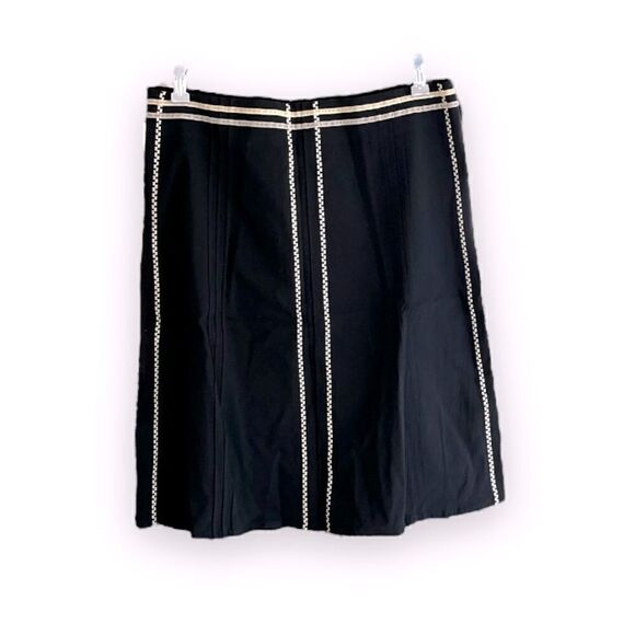 ANTHRO | Elevenses Vintage Inspired Bow Skirt (10) - Picture 2 of 4